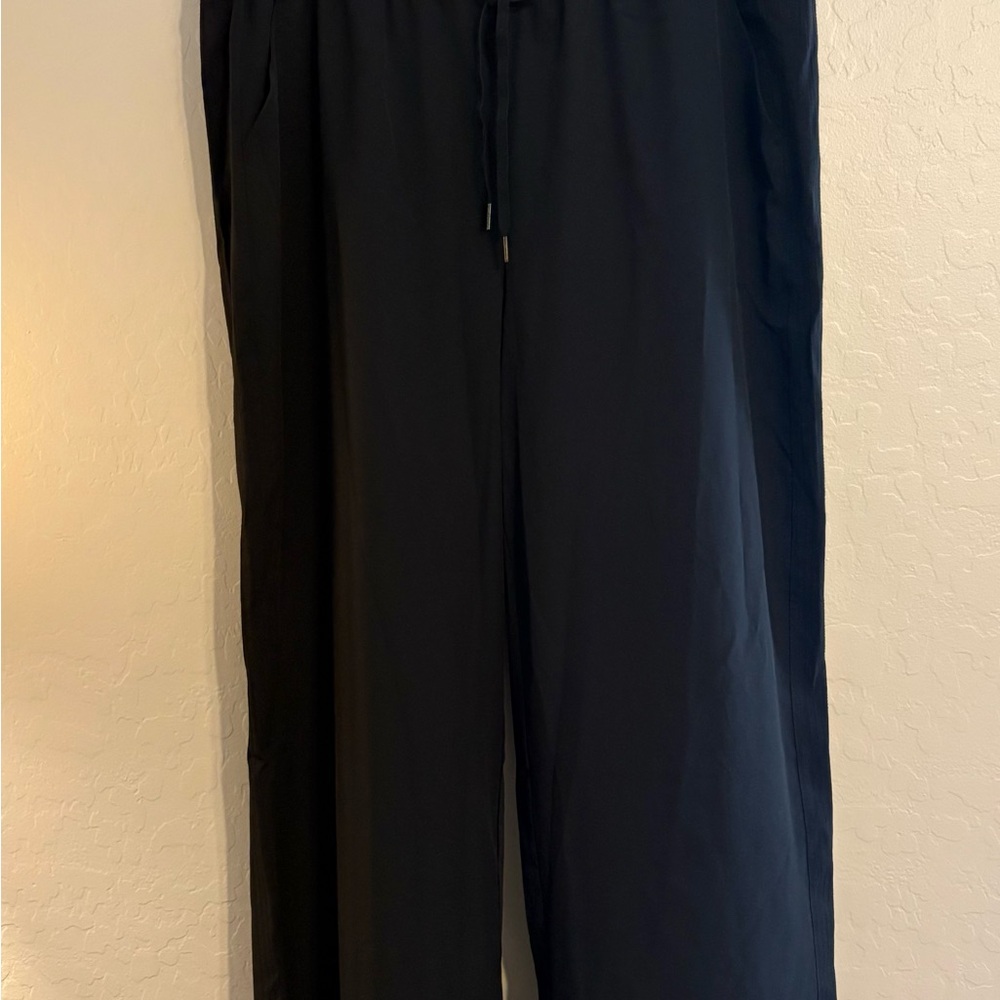 RBX Black Drawstring Wide Leg Pants
